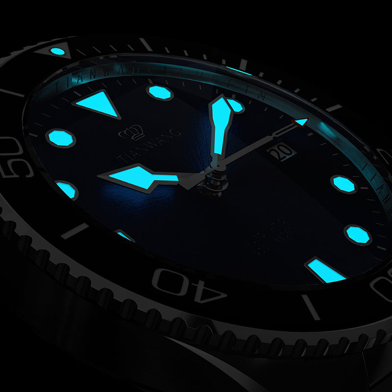 Tianwang 20ATM Blue Watch