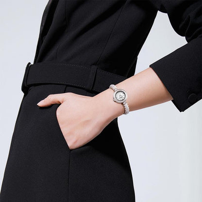 Sotoiru Mermaid Bracelet Women Watches with Full Ziron For Party T2002