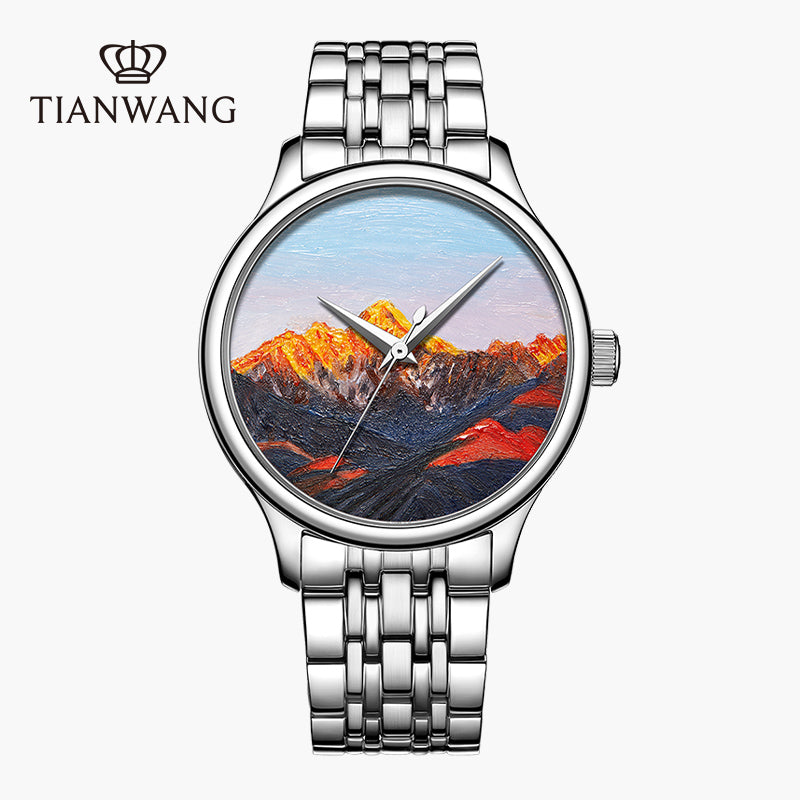 Tianwang Hand-Painted Mechanical Watch