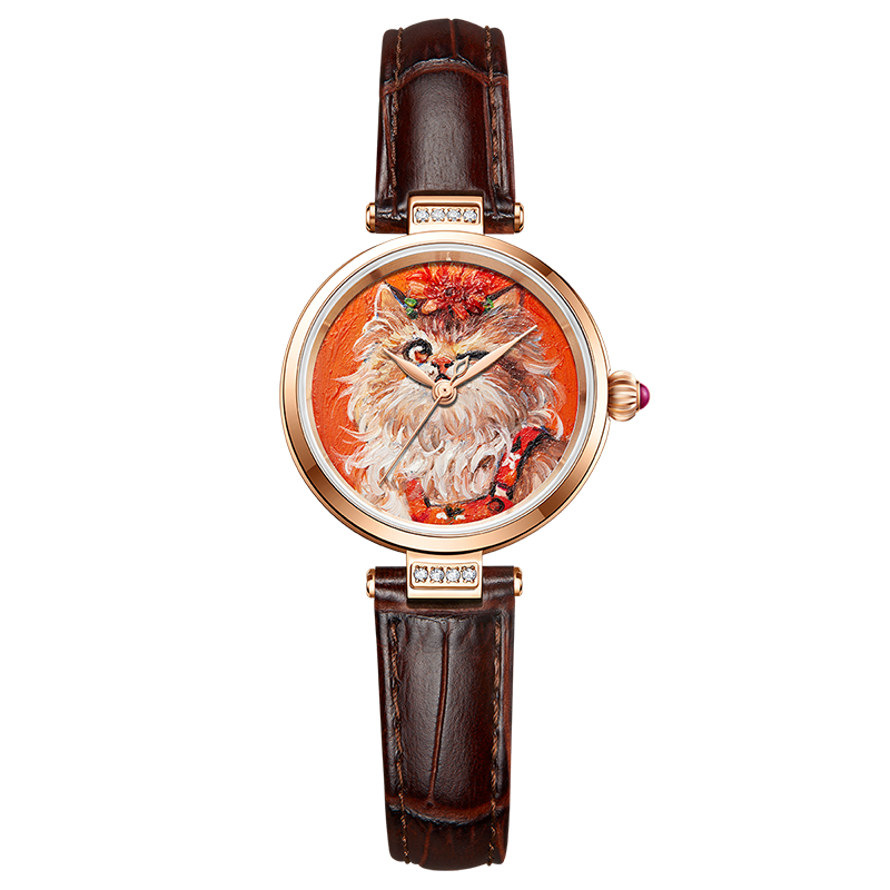 Tianwang Artist Series Hand-Painted Dial Quartz Watches