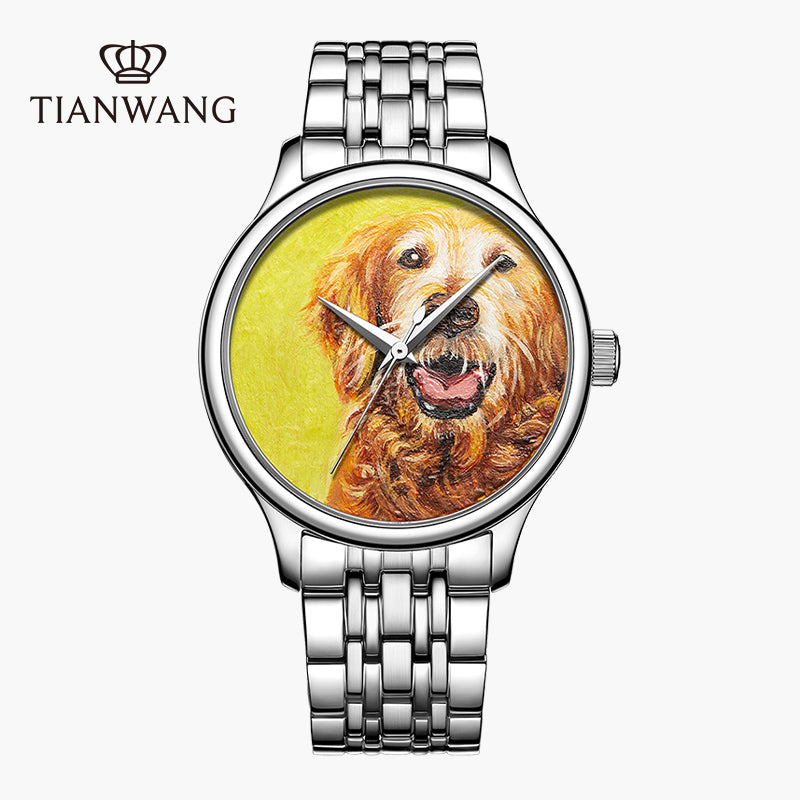 Tianwang Hand-Painted Mechanical Watch