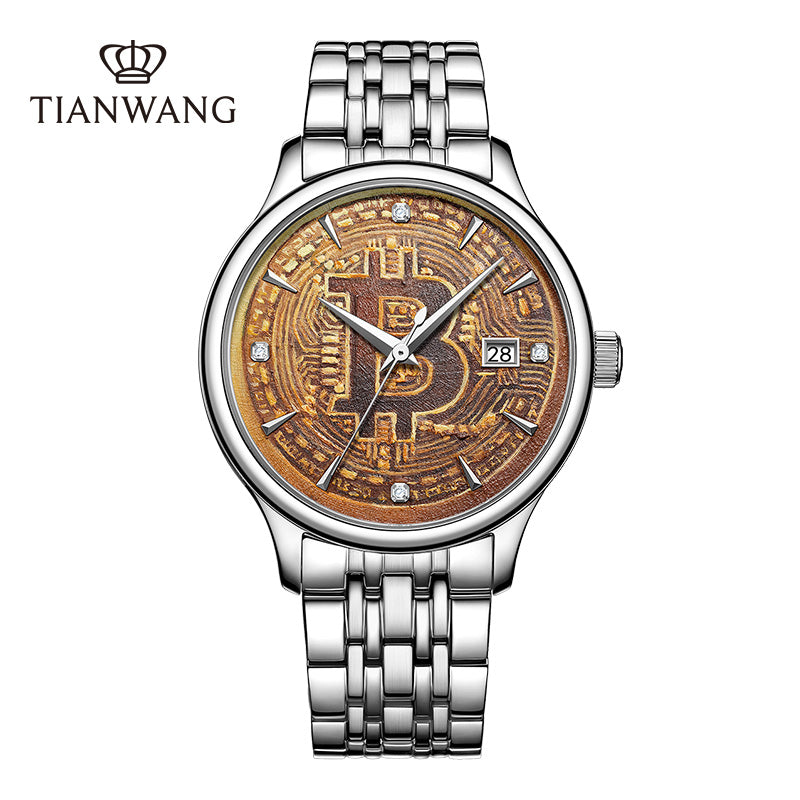 TIAN WANG Men Watches Artist Series 41.5mm Dial Mechanical Watch GS5845