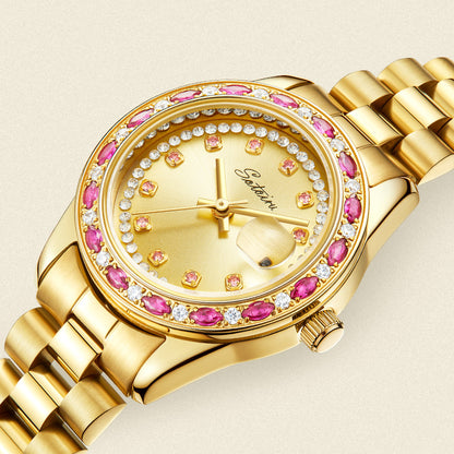Sotoiru Vintage Gold Jewelry Watch