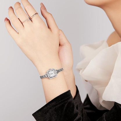 Sotoiru Women Watches Square Ziron Dial Quartz Watch for Daily Wear T2024