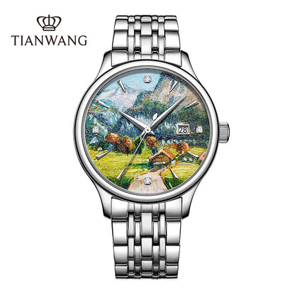 TIAN WANG Men Watches Artist Series 41.5mm Dial Mechanical Watch GS5845