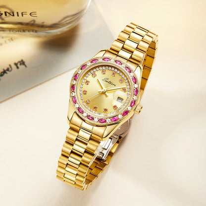 Sotoiru Vintage Gold Jewelry Watch