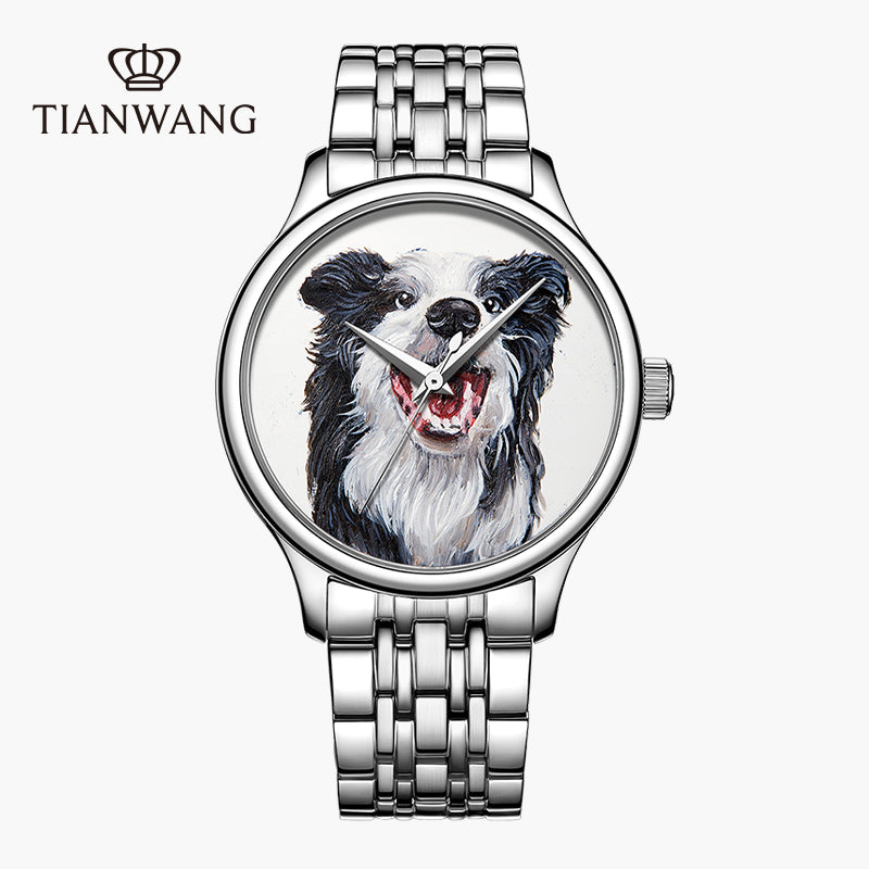 Tianwang Hand-Painted Mechanical Watch