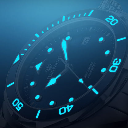 Tianwang Bluefin Series 20ATM Watch