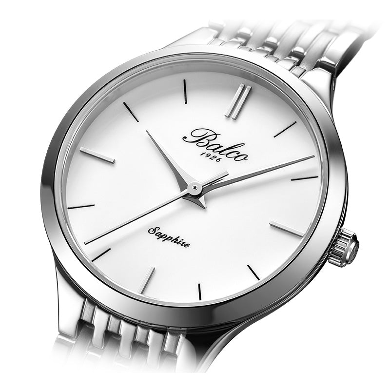 BALCO Male Clock-Quartz,Sapphire Glass,Simple Watch for Daily Wear