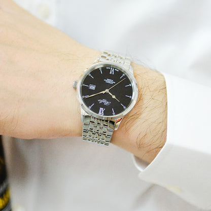 BALCO Men Mechanical Watches Automatic Swiss Steel Watch