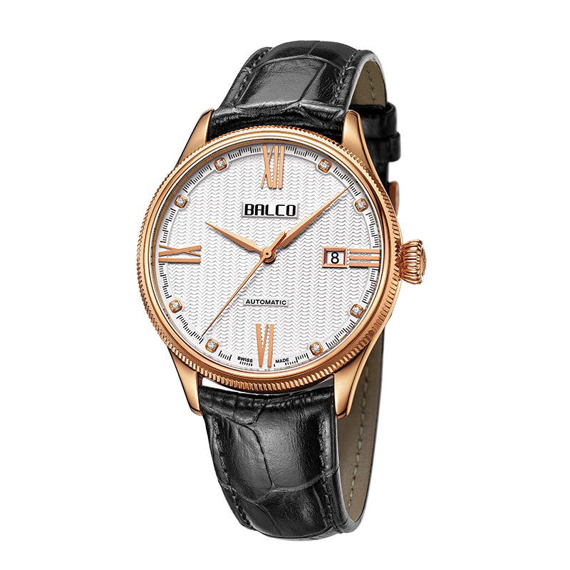 BALCO Men Automatic Mechanical Watch Swiss Movement