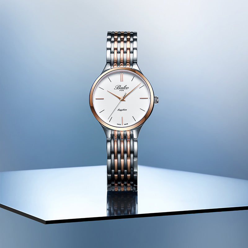 BALCO Women Quartz Wristwatch-Sapphire Glass, Fashion Watch for Everyday Wear