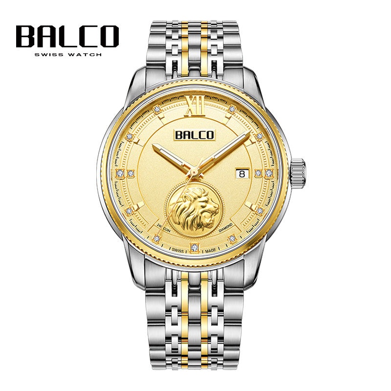 BALCO Automatic Watches For Men-Gold,Sapphire Glass,Luxury Gifts for Birthday