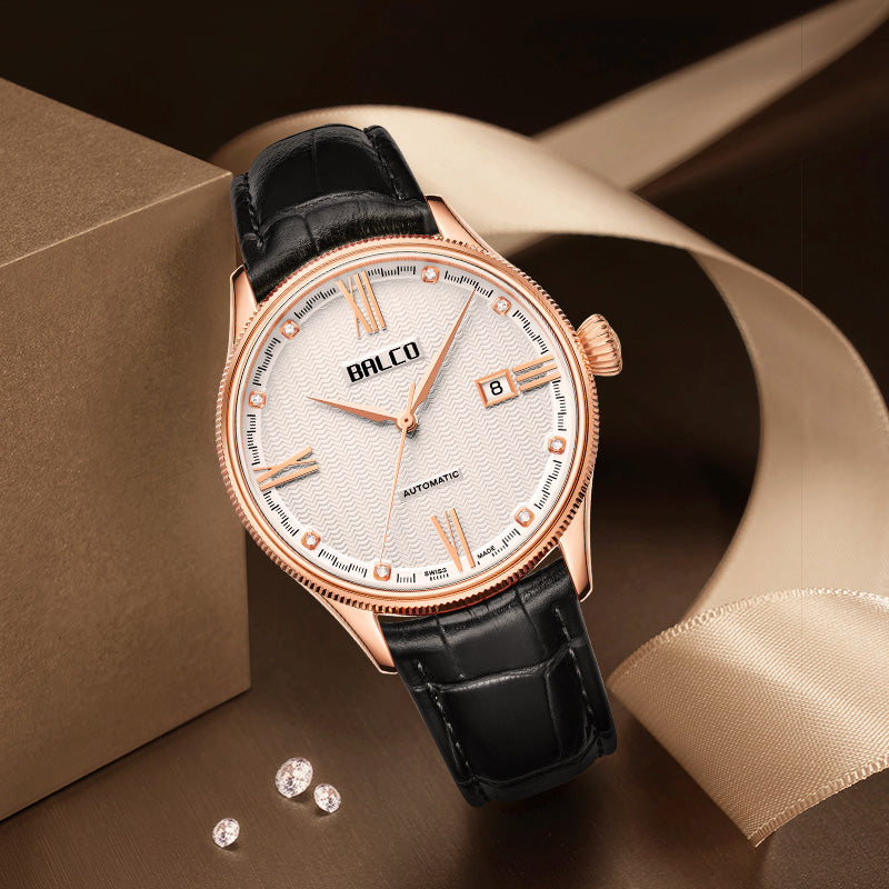 BALCO Men Automatic Mechanical Watch Swiss Movement