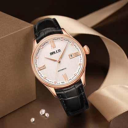 BALCO Men Automatic Mechanical Watch Swiss Movement