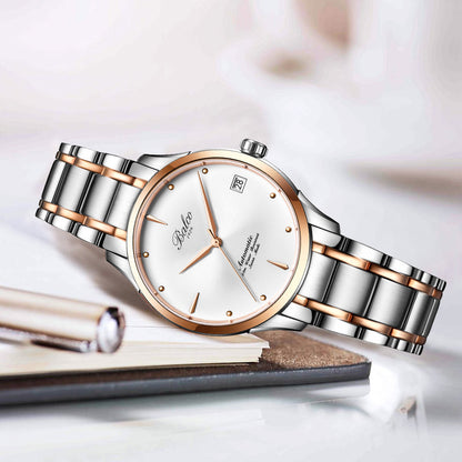 BALCO Ladies Watches-Automatic,Stainless Steel,Simple Wristwatches for Gifts
