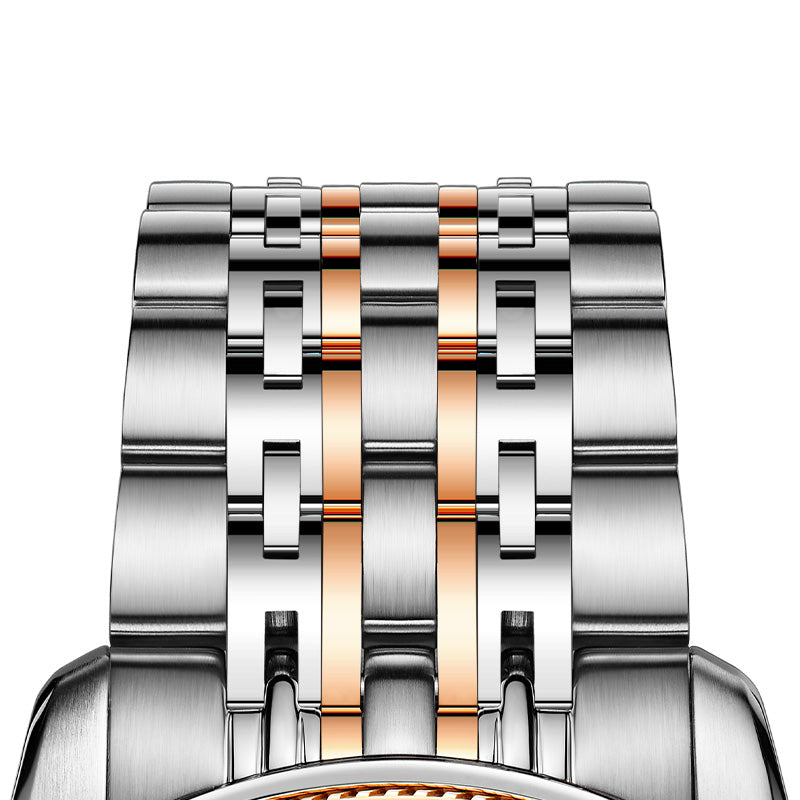 BALCO Automatic Watches For Men-Gold,Sapphire Glass,Luxury Gifts for Birthday