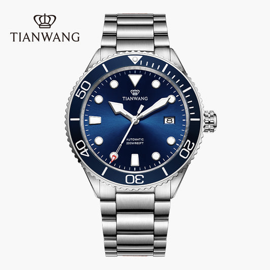 Tianwang 20ATM Blue Watch