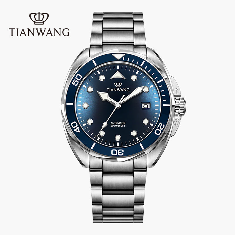 Tianwang Bluefin Series 20ATM Watch