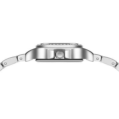 Sotoiru Quartz Watch Fashion Square Ziron Dial Watch for Formal Wear T3020