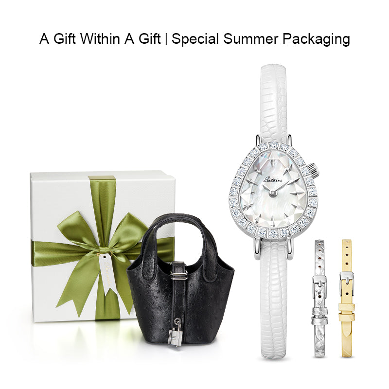 Sotoiru Dewdrop Interchangeable Straps Watch