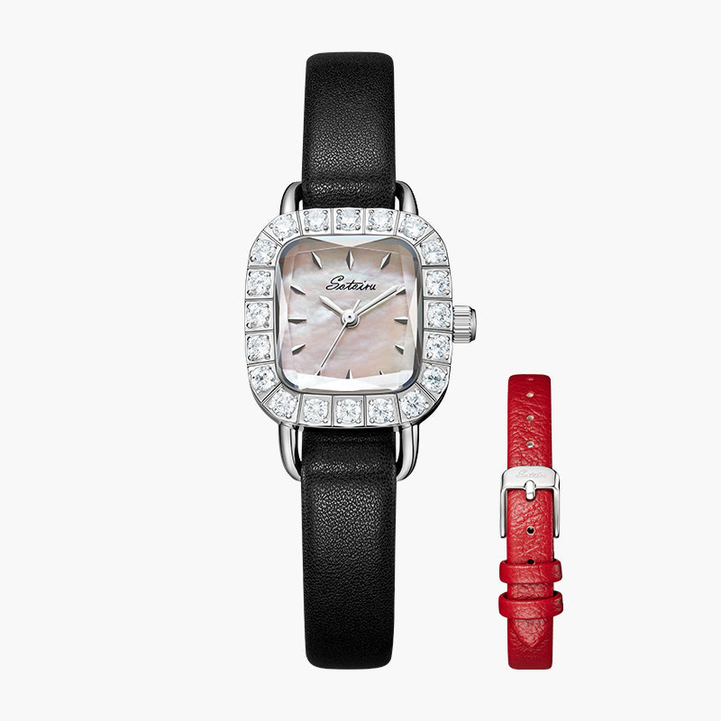 Sotoiru women's interchangeable watch in Black and Red