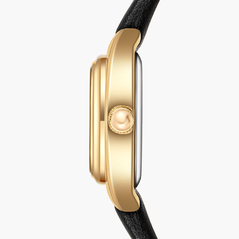 Sotoiru Women Watches Square Leather Fashion Accessories for Daily Wear T3025