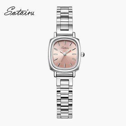 Sotoiru Square Elegant Versatile Watches
