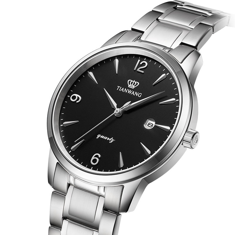 Tianwang - Elegant - Stainless - Steel - Watch.