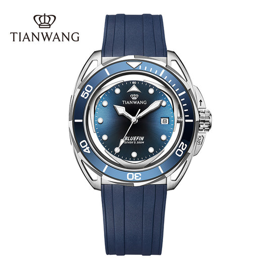 TIAN WANG Diving Watch 30ATM Sport Mechanical Watches GS301333