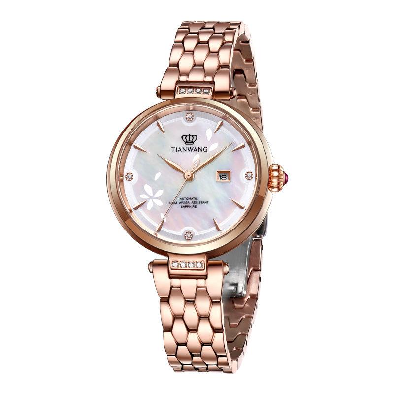TIAN WANG Women Watch Fashion Rose Gold Watches 51176
