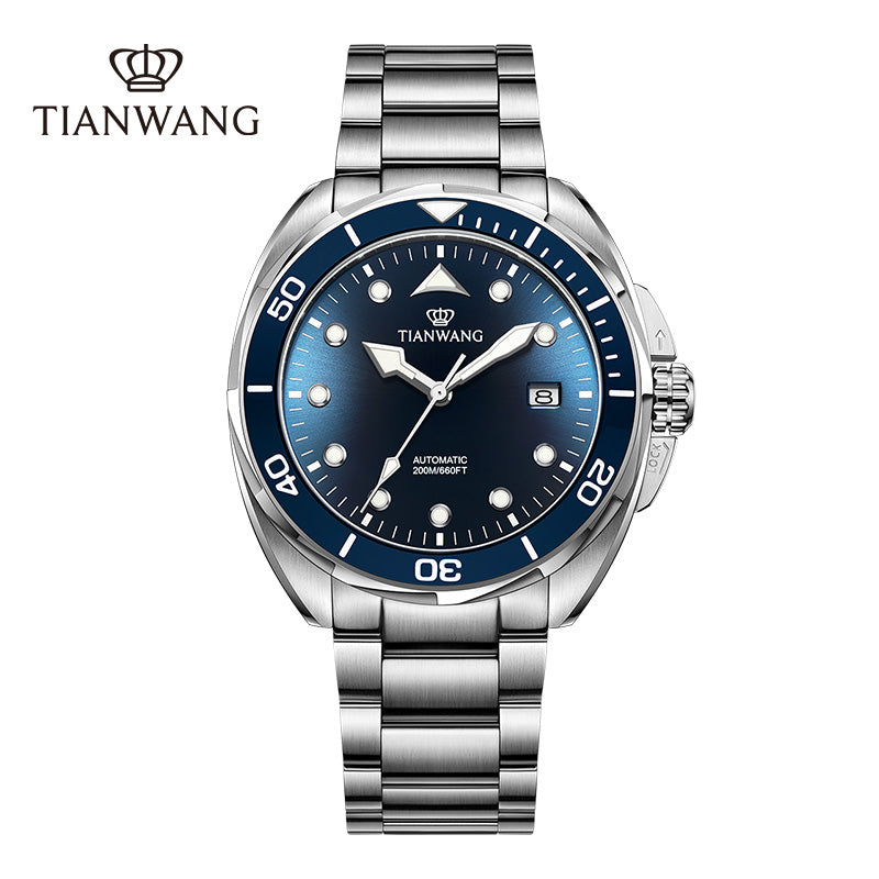 Tianwang Bluefin Series 20ATM Watch