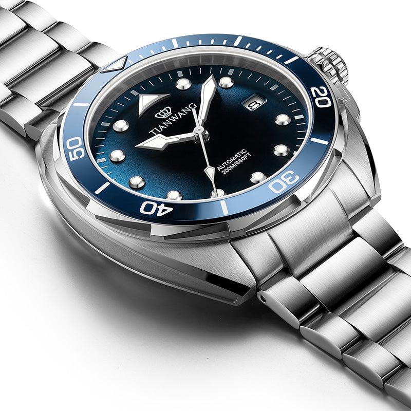 Tianwang Bluefin Series 20ATM Watch