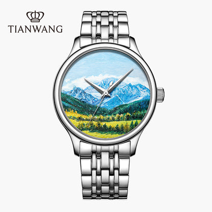 Tianwang Hand-Painted Mechanical Watch