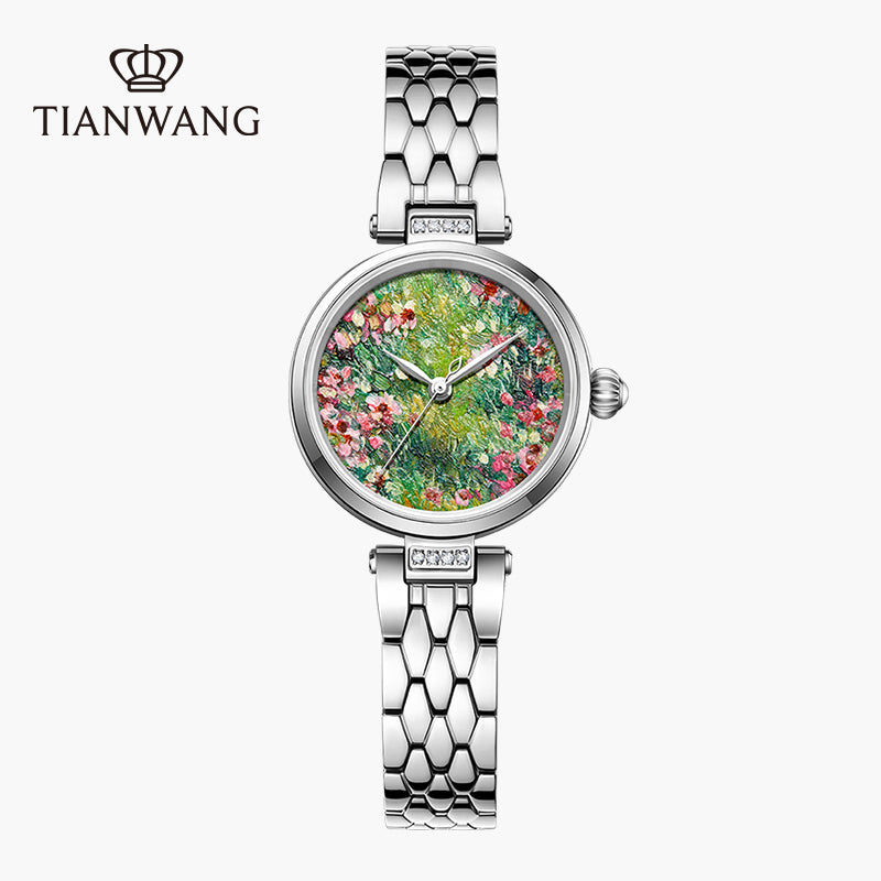 Tianwang Artist Series Hand-Painted Dial Quartz Watches