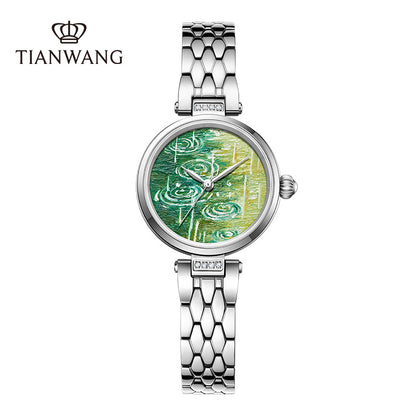 Tianwang Artist Series Hand-Painted Dial Quartz Watches