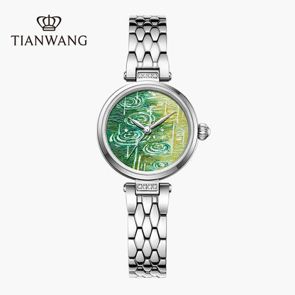 Tianwang Artist Series Hand-Painted Dial Quartz Watches