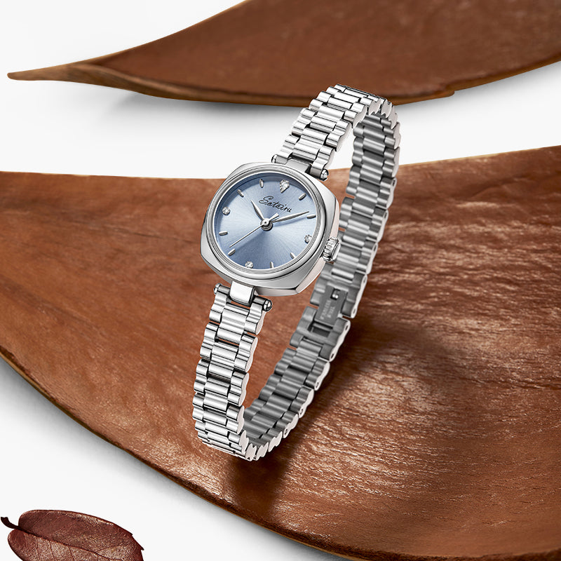 Sotoiru Ice Blue Aura women's watch styled for everyday elegance